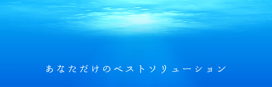 あなただけのベストソリューション